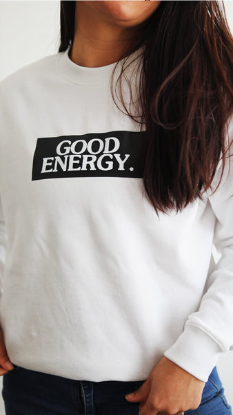 Good energy Crew neck sweatshirt